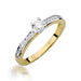 Inel Aur 14K cu Diamant Natural 0.28 ct