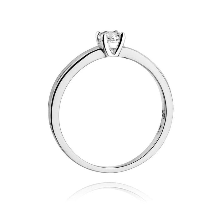Inel Aur 14K W0292 Diamant Cultivat 0.25ct