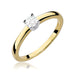 Inel Aur 14K W0292 Diamant 0,25ct