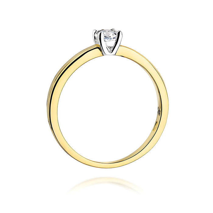 Inel Aur 14K W0292 Diamant 0,25ct