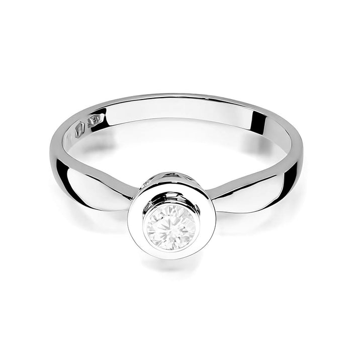 Inel Aur 14K W0294 Diamant Cultivat 0.25ct