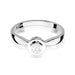 Inel Aur 14K W0294 Diamant Cultivat 0.25ct