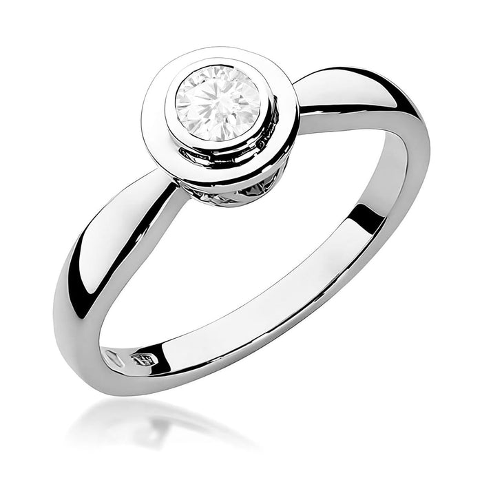 Inel Aur 14K W0294 Diamant Cultivat 0.30ct