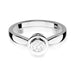Inel Aur 14K W0294 Diamant Cultivat 0.30ct