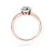 Inel Aur 14K W0294 Diamant Cultivat 0.25ct