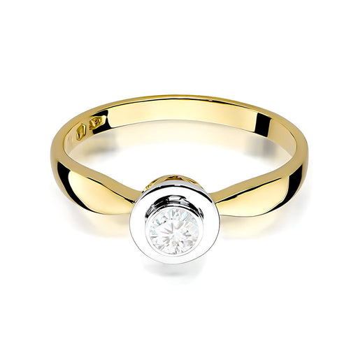 Inel Aur 14K W0294 Diamant Cultivat 0.25ct
