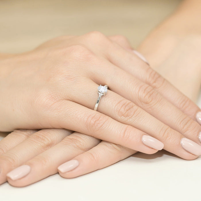 Inel Aur 14K W0301 Diamant 0,40ct