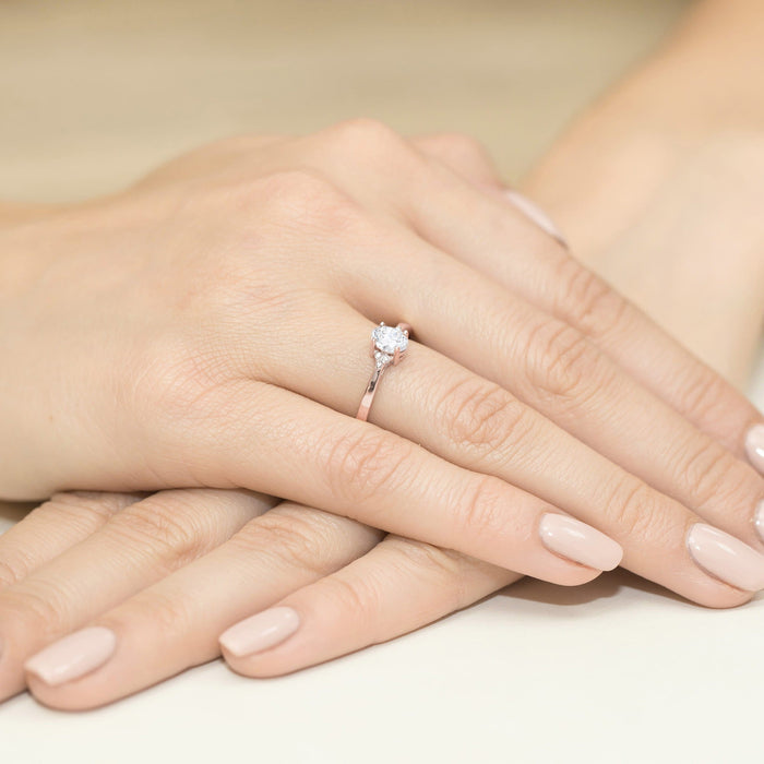 Inel Aur 14K W0301 Diamant 0,40ct