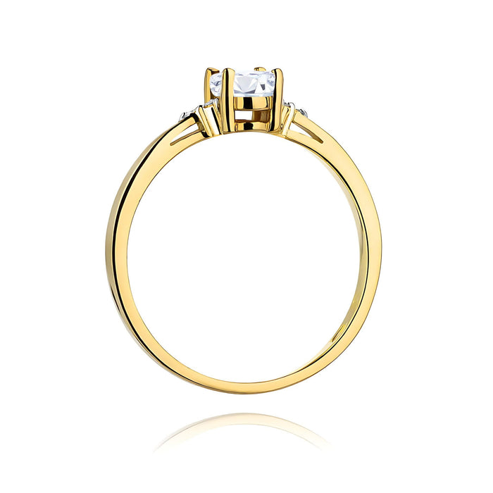 Inel Aur 14K W0301 Diamant 0,40ct