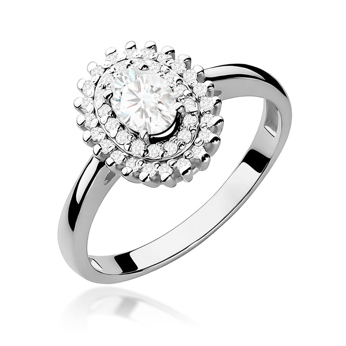 Inel Aur 14K W0303 Diamant 0,40ct