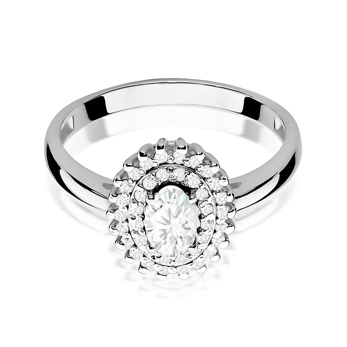 Inel Aur 14K W0303 Diamant 0,40ct