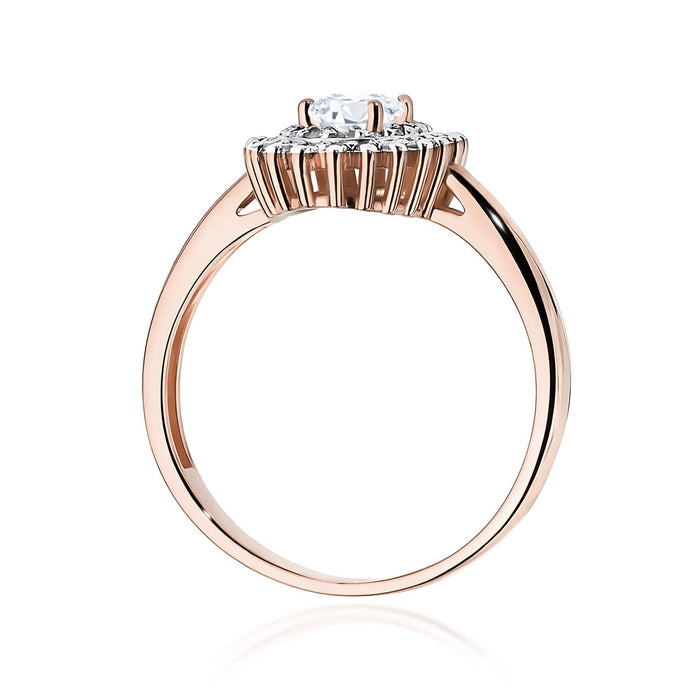 Inel Aur 14K W0303 Diamant 0,40ct