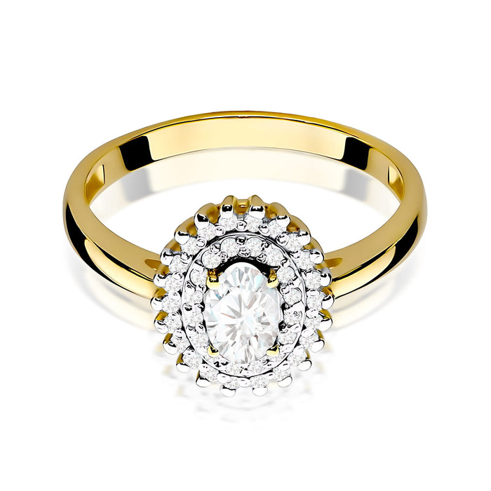 Inel Aur 14K W0303 Diamant 0,40ct