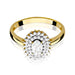 Inel Aur 14K W0303 Diamant 0,40ct