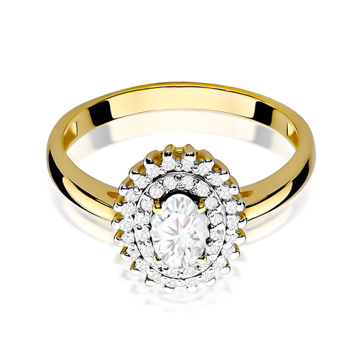 Inel Aur 14K W0303 Diamant 0,40ct
