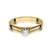 Inel Aur 14K W0311 Diamant Cultivat 0.10ct