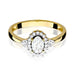 Inel Aur 14K W0312 Diamant 0,40ct