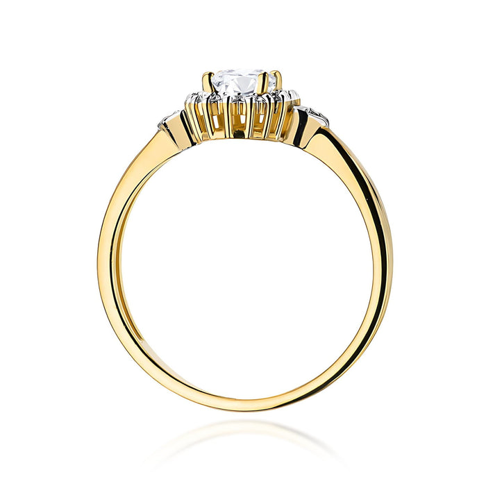 Inel Aur 14K W0312 Diamant 0,40ct