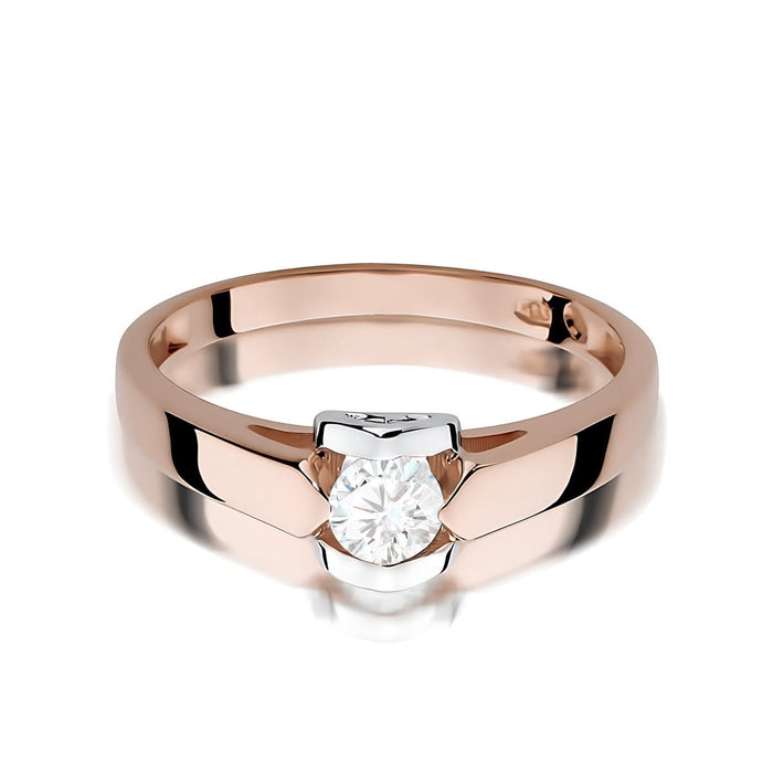 Inel Aur 14K W0320 Diamant Cultivat 0.30ct