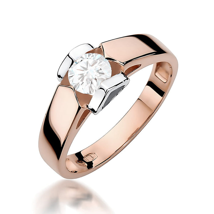 Inel Aur 14K W0320 Diamant Cultivat 0.50ct