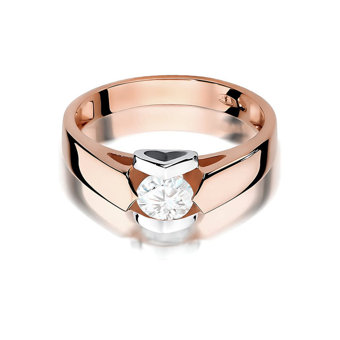 Inel Aur 14K W0320 Diamant Cultivat 0.50ct