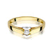 Inel Aur 14K W0320 Diamant Cultivat 0.10ct