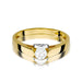 Inel Aur 14K W0320 Diamant Cultivat 0.30ct