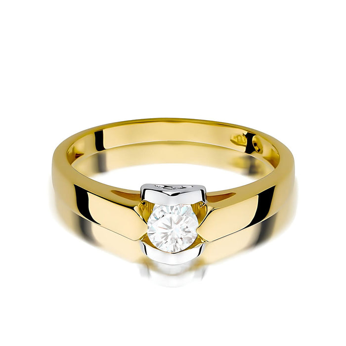 Inel Aur 14K W0320 Diamant Cultivat 0.30ct