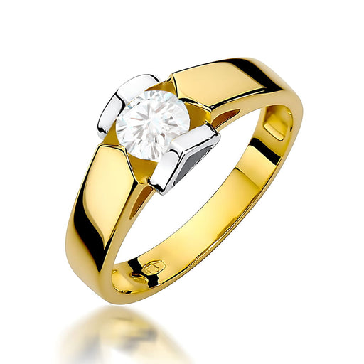 Inel Aur 14K W0320 Diamant Cultivat 0.50ct