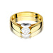 Inel Aur 14K W0320 Diamant Cultivat 0.50ct