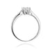 Inel Aur 14K W0328 Diamant Cultivat 0.08ct