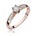 Inel Aur 14K W0328 Diamant Cultivat 0.08ct