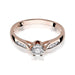Inel Aur 14K W0328 Diamant Cultivat 0.08ct