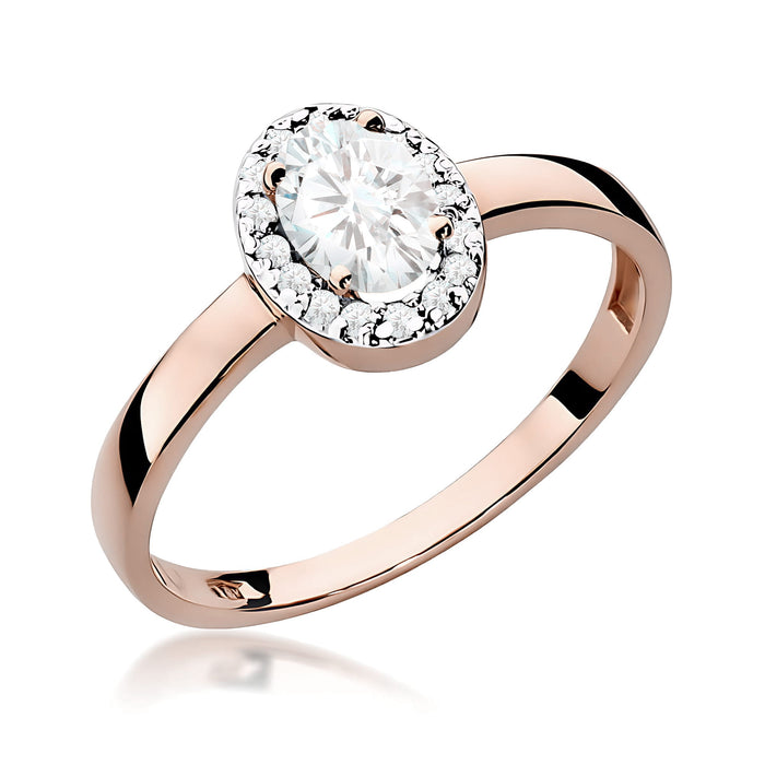 Inel Aur 14K W0330 Diamant 0,40ct