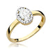 Inel Aur 14K W0330 Diamant 0,40ct
