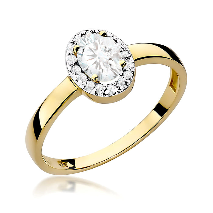 Inel Aur 14K W0330 Diamant 0,40ct