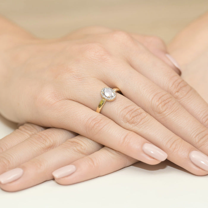 Inel Aur 14K W0330 Diamant 0,40ct