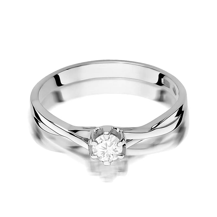 Inel Aur 14K W0340 Diamant Crescut în Laborator 0.20ct