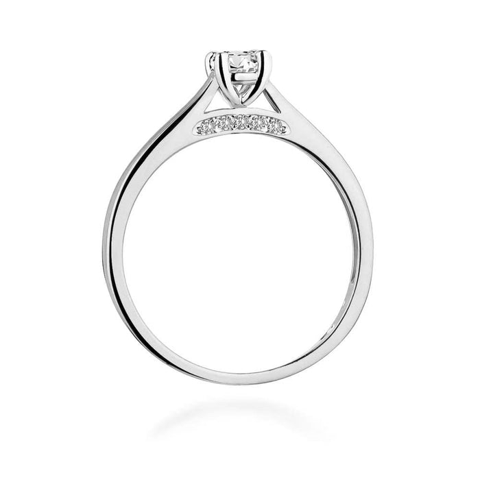 Inel Aur 14K W0341 Diamant Cultivat 0.25ct