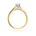 Inel Aur 14K W0341 Diamant Cultivat 0.25ct