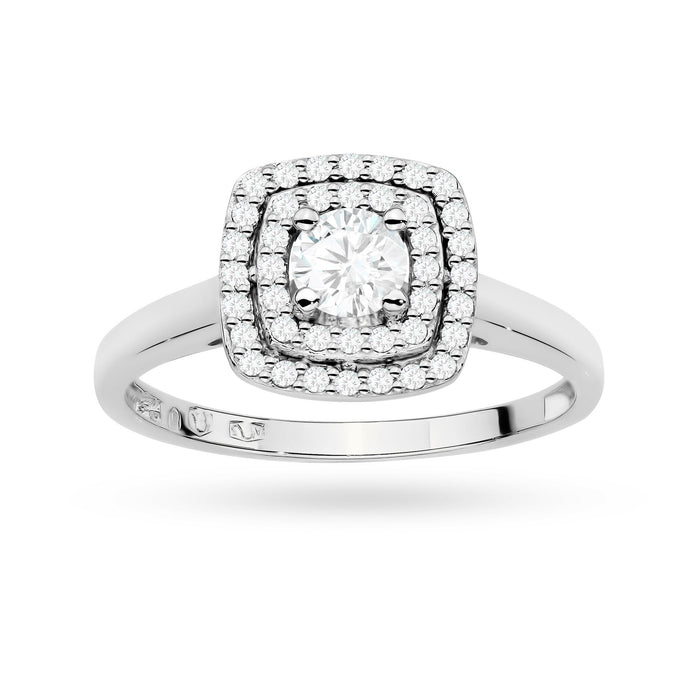 Inel Aur 14K cu Diamante de Laborator 0.50 ct