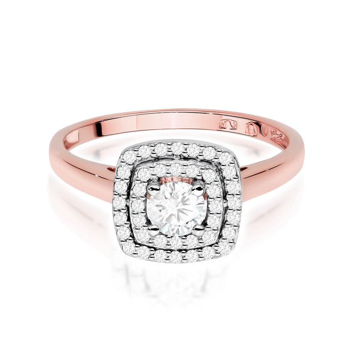 Inel Aur 14K cu Diamante de Laborator 0.50 ct