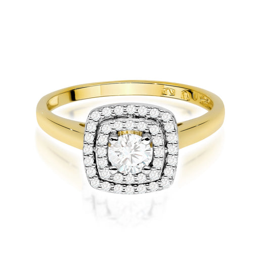 Inel Aur 14K cu Diamante de Laborator 0.50 ct