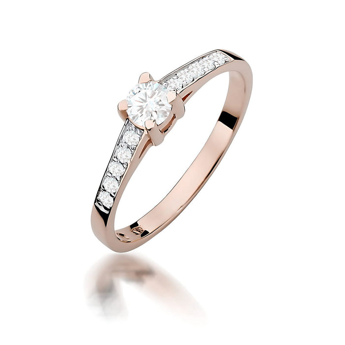 Inel Aur 14K W0364 Diamant de Laborator 0.30ct