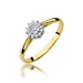 Inel Aur 14K W0401 Diamante Lab Grown 0.10ct