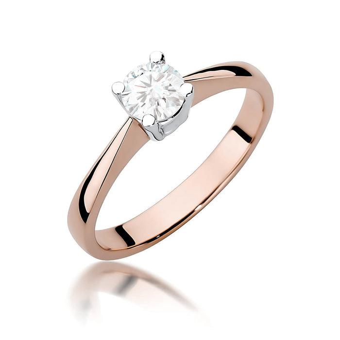 Inel Aur 14K W0404 Diamant Cultivat 0.50ct