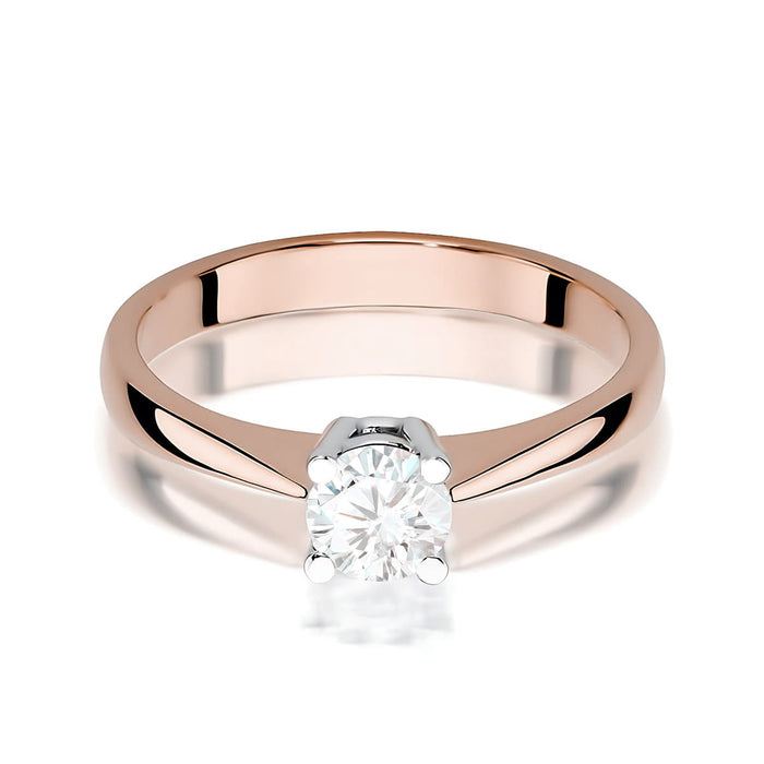 Inel Aur 14K W0404 Diamant Cultivat 0.50ct