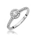 Inel Aur 14K W0406 Diamant Cultivat 0.15ct