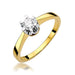 Inel Aur 14K W408 Diamant Cultivat 0.25ct