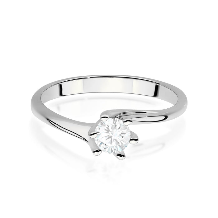 Inel Aur 14K cu Diamant de Laborator 0.50 ct